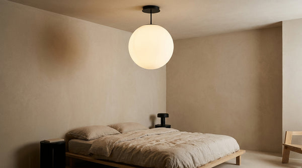 Deckenbeleuchtung im Schlafzimmer: Licht, das beruhigt