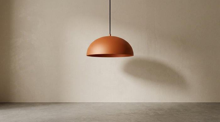 Luminaire orange : la bonne pièce, la bonne lumière