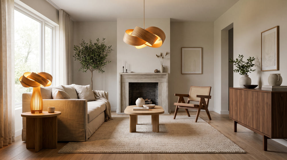 Moderne Lampenschirme für das Wohnzimmer