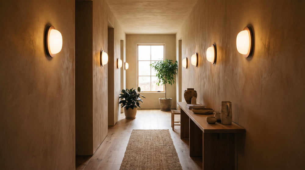 Moderne Wandleuchten für den Flur