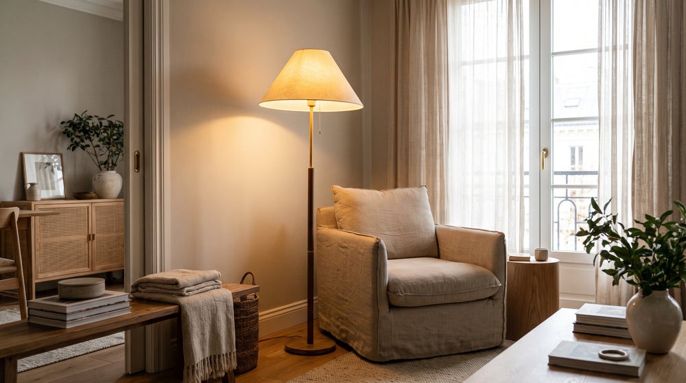 Stehlampe mit Fernbedienung