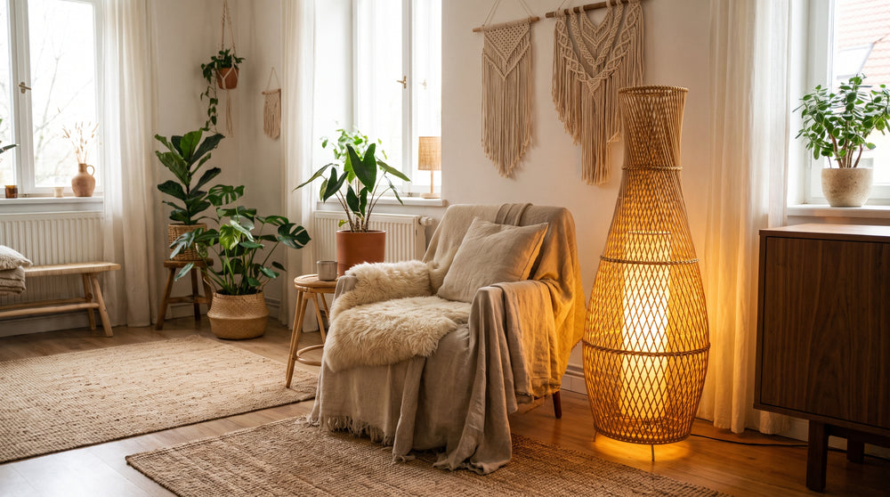 Böhmische Stehlampen für das Wohnzimmer