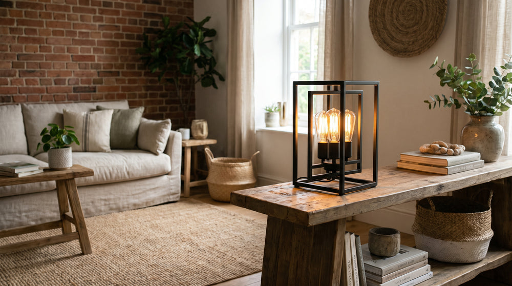 LED-Tischleuchten im Industrial-Stil