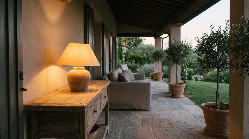 Solar-Tischleuchten für die Terrasse