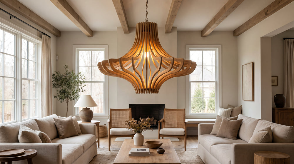 Design-Holzlüster