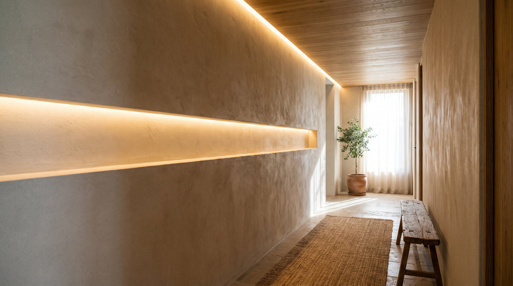 LED-Streifen für den Flur