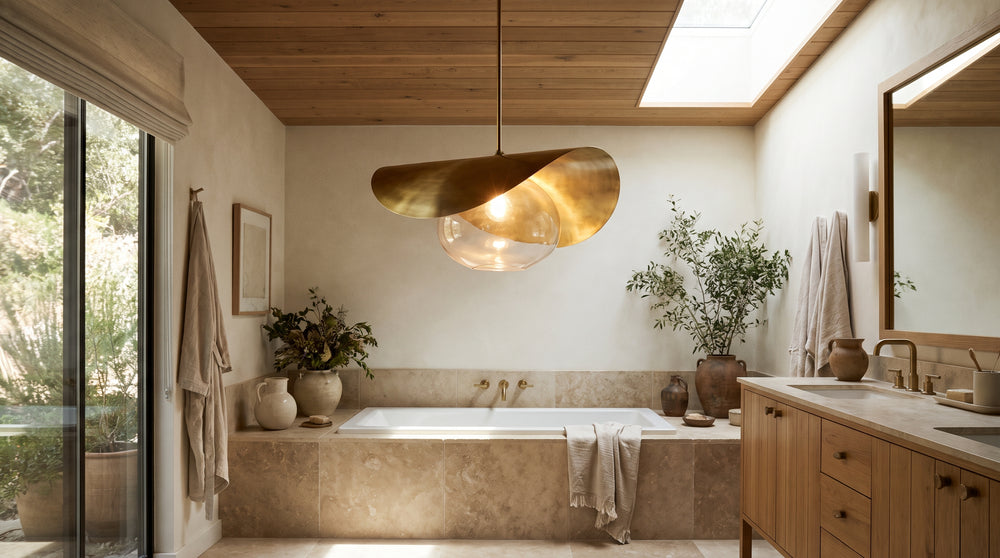 Design-Pendelleuchten für das Badezimmer