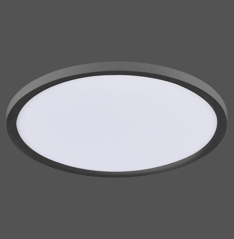 Plafonnier LED | Flat Noir L 40 cm