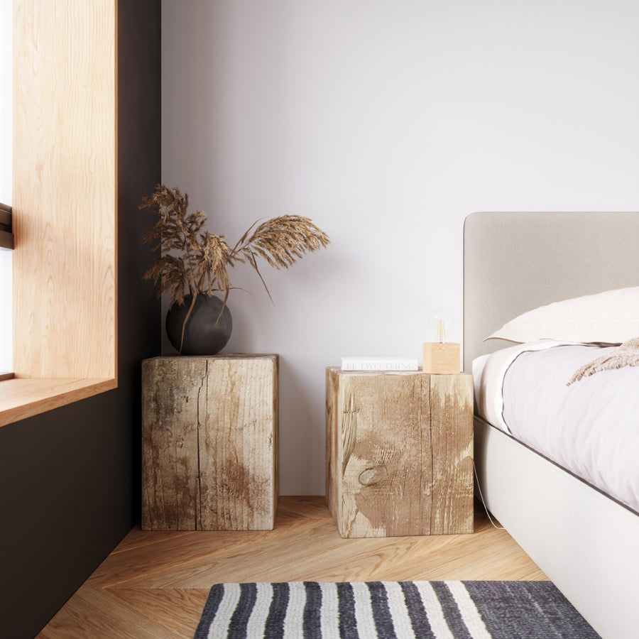 Plafonnier ARIZ en bois naturel