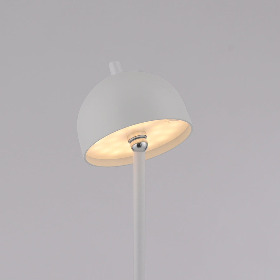 Lampadaire Bellis blanc