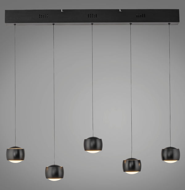 Suspension Ballini noire (15262-18)