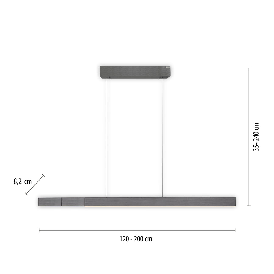 Suspension Pure-Moto-Rise grise