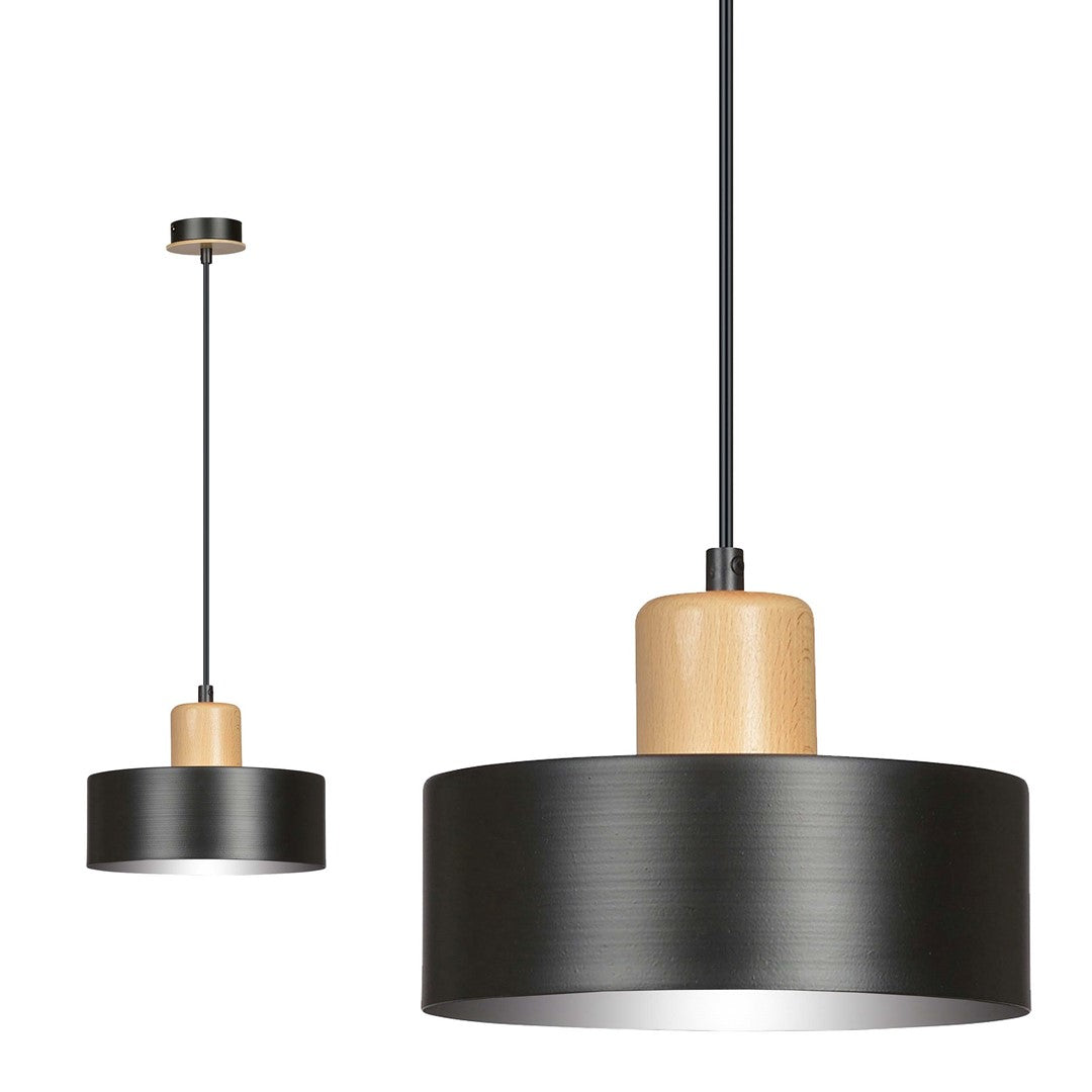 Comparatif de deux tailles de suspension, petit et grand modèle côte à côte.