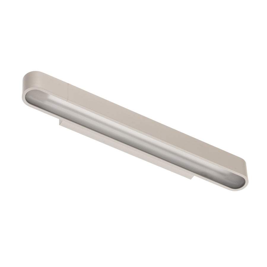 Applique murale Soft en aluminium, blanc, hauteur 6 cm, 3000 K, 11 W