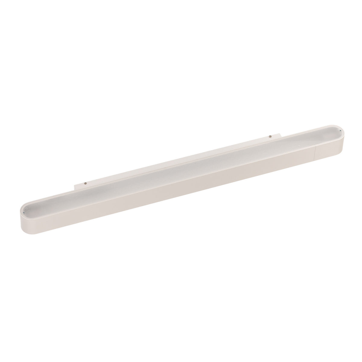 Applique murale Soft en aluminium, blanc, hauteur 6 cm, 3000 K, 16 W