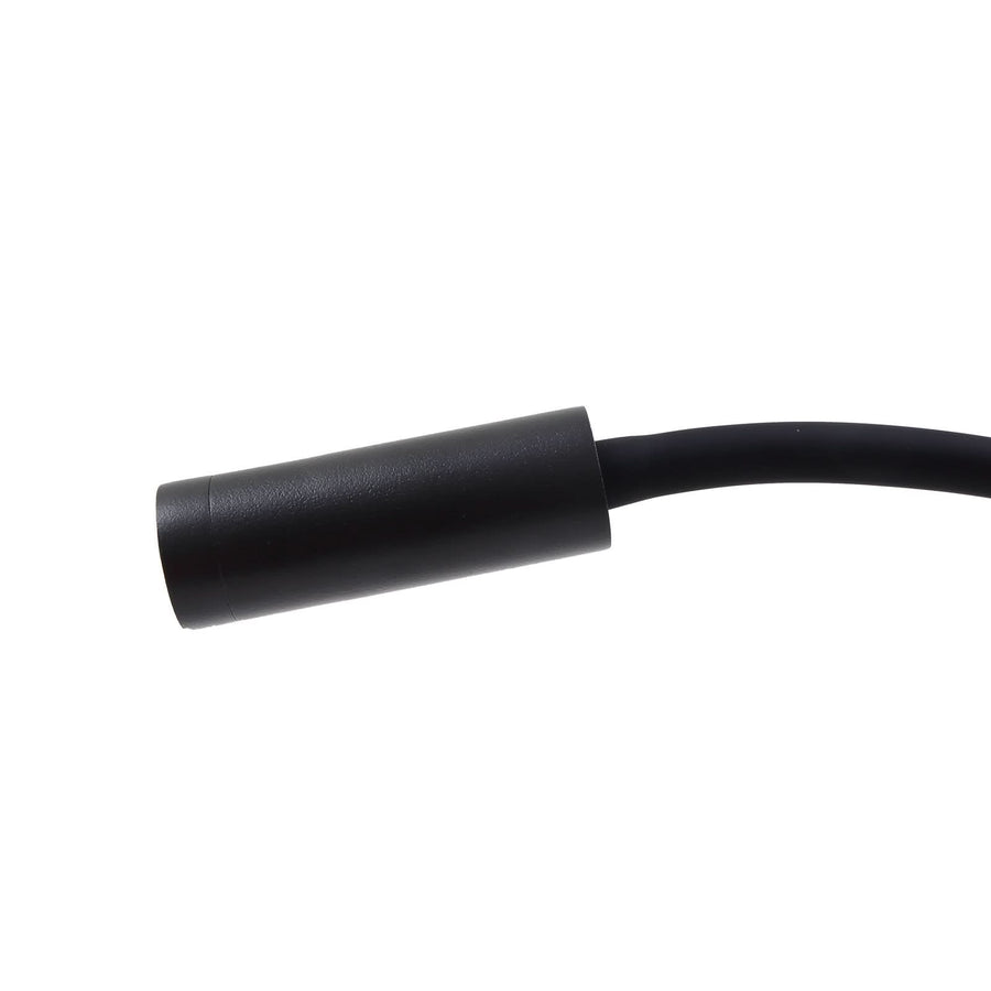 Applique murale LED Hetti en métal, noir, hauteur 14 cm