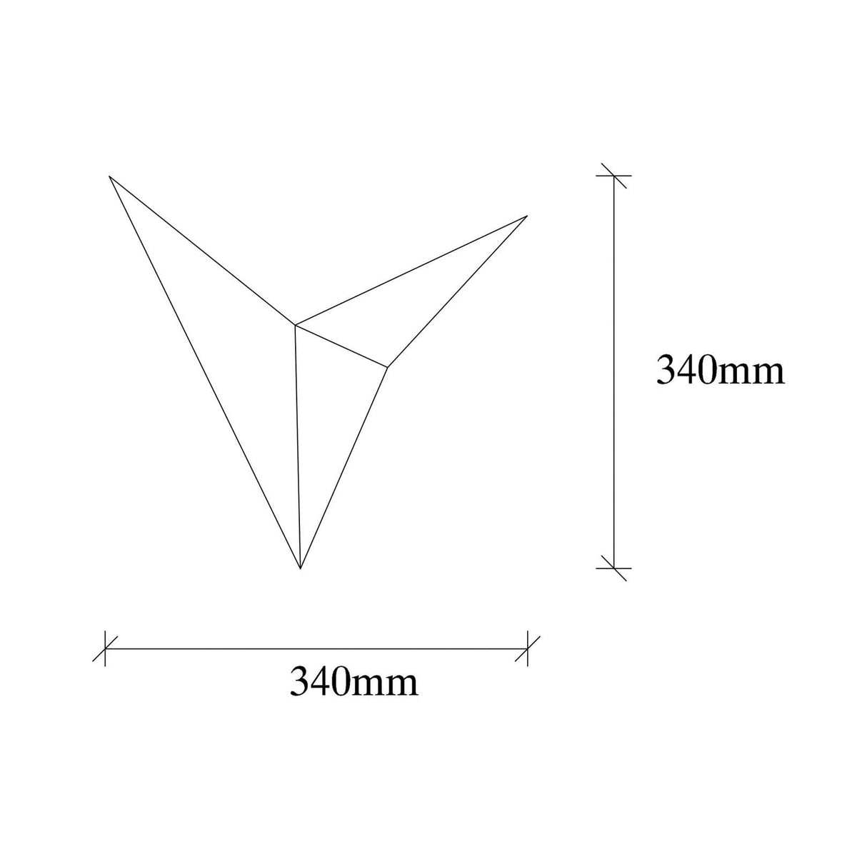 Applique murale Lèche-mur Bird 3202 en métal, blanc, hauteur 34 cm