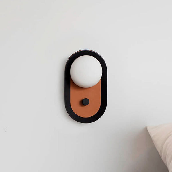 Applique murale LED Maya en aluminium, terracotta, hauteur 20,6 cm