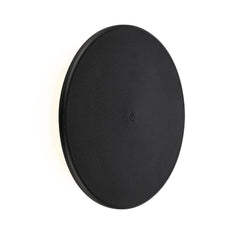 Applique d'extérieur LED rechargeable Aurora, noir, Ø 25 cm, IP54