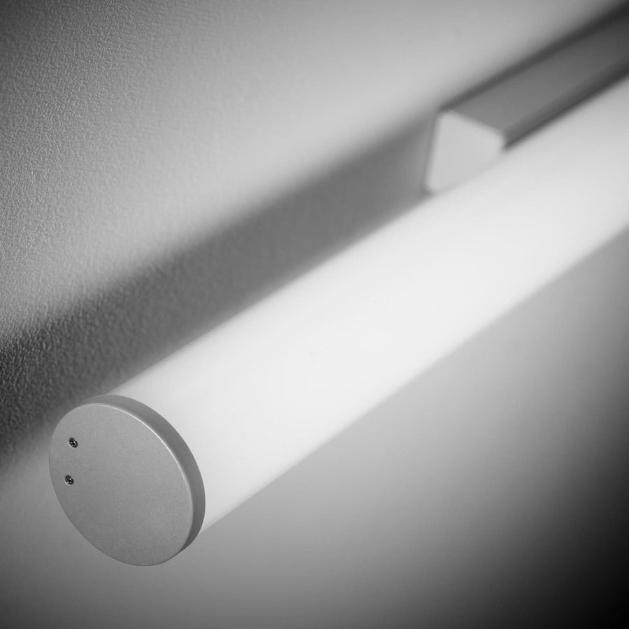 Applique murale LED Pirgos, blanc, hauteur 6 cm, 3000 K, 19,2 W