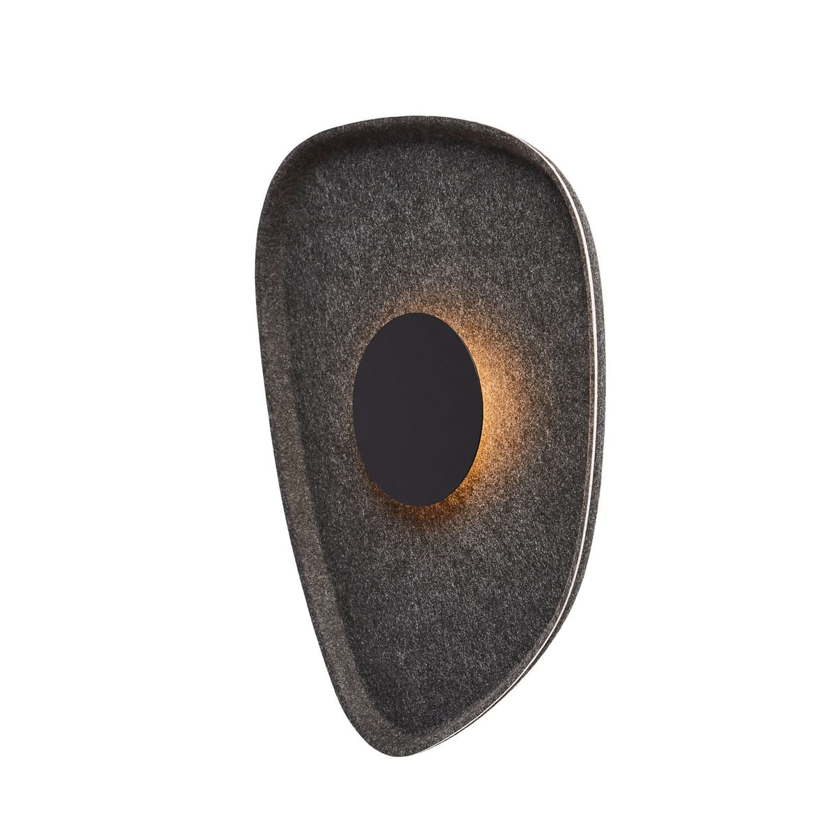 Applique murale LED Cozy, noir, hauteur 39,8 cm