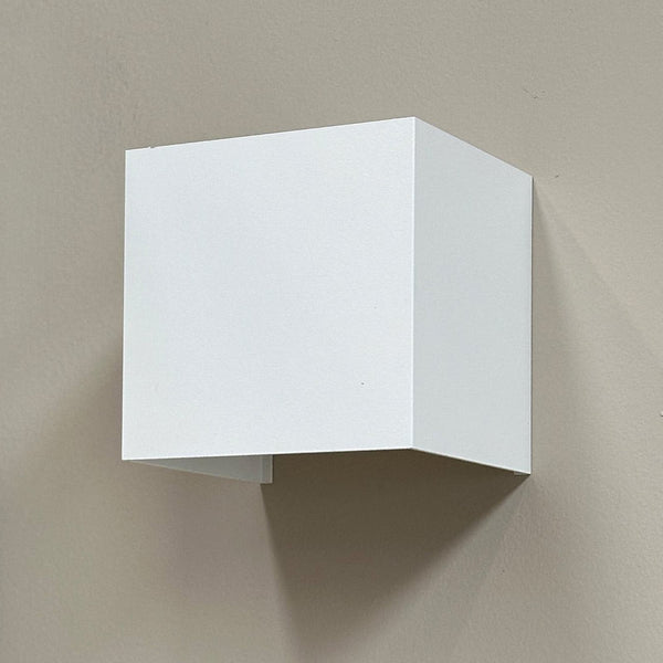 Applique murale LED Venus en aluminium, blanc, 2 lumières, hauteur 10 cm