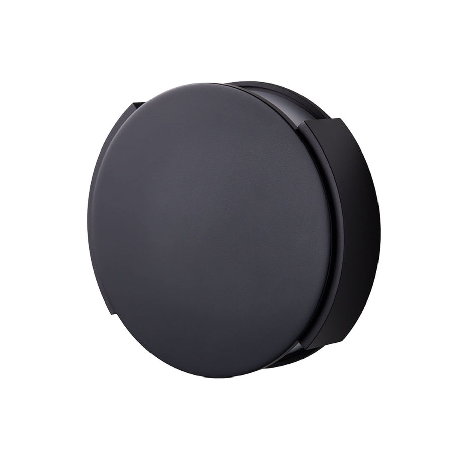 Applique murale Rotate en métal, noir, 2 lumières, Ø 15 cm
