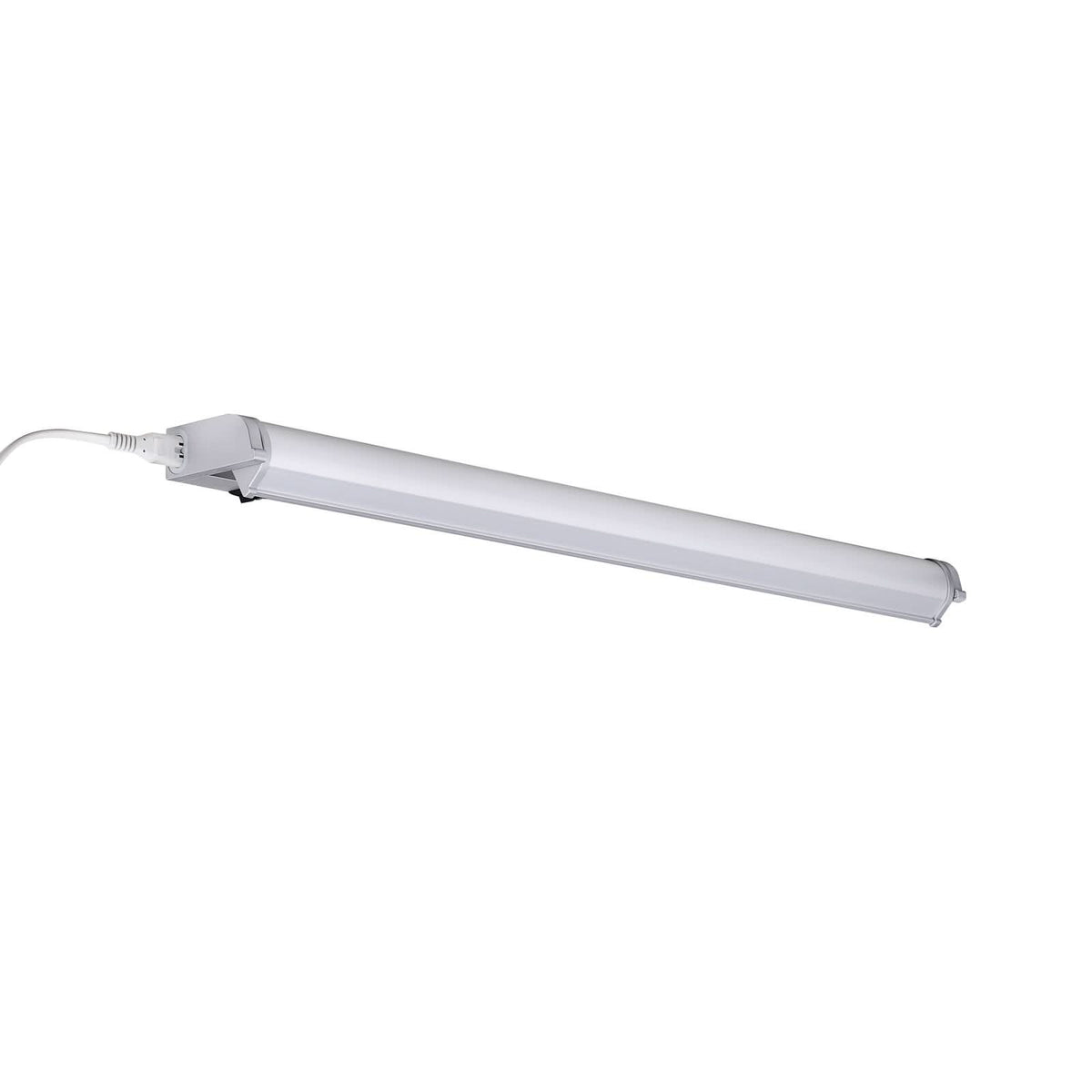 Applique murale LED 957021102 en aluminium, argenté et blanc