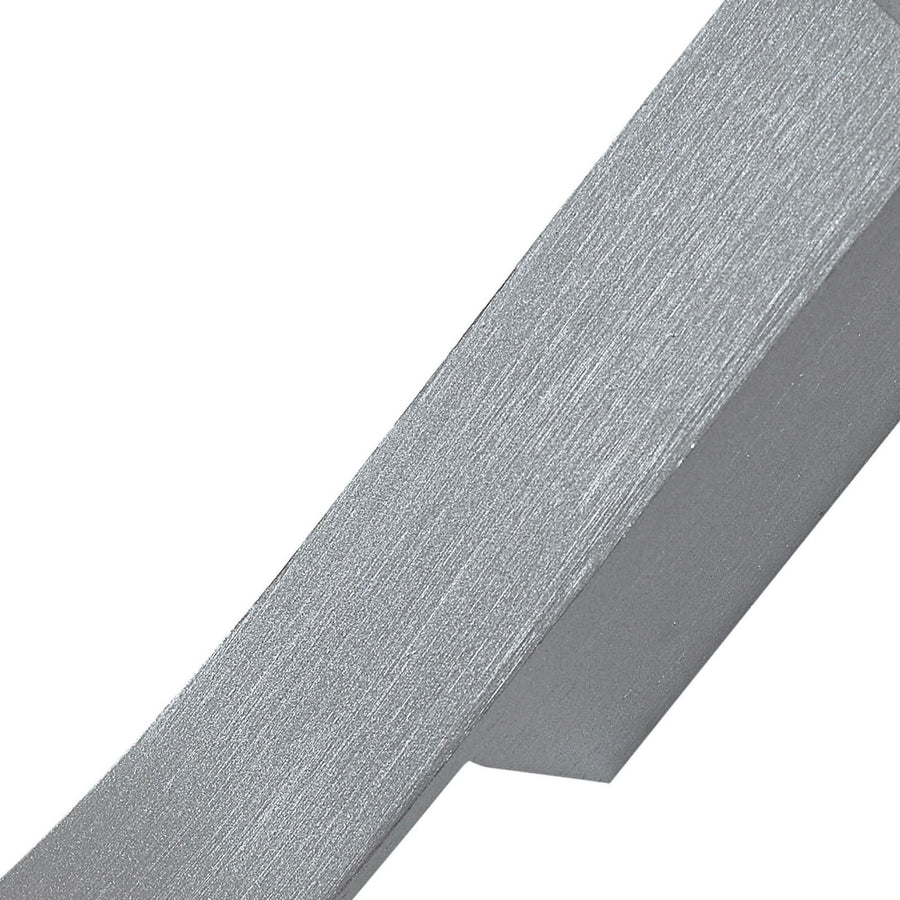 Applique murale LED Alvon en métal, argenté, hauteur 50 cm