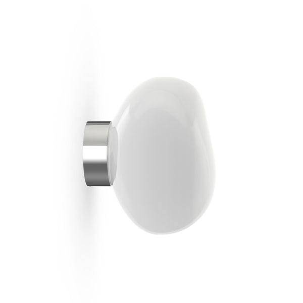 Applique murale LED Melt, chromé, Ø 29 cm