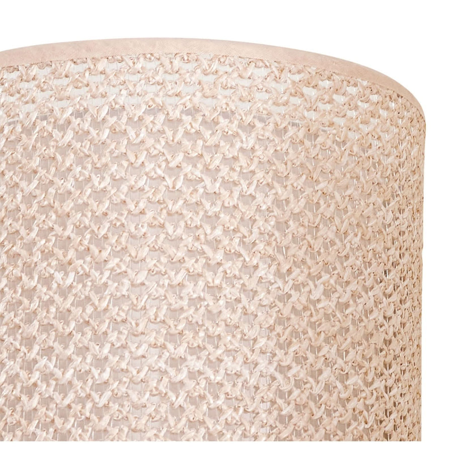 Applique murale Soula en tissu, beige, hauteur 20 cm
