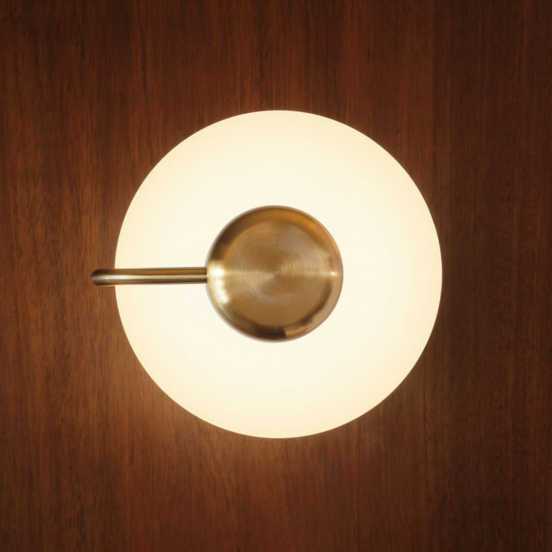 Applique murale LED Tratto en verre, Ø 27 cm