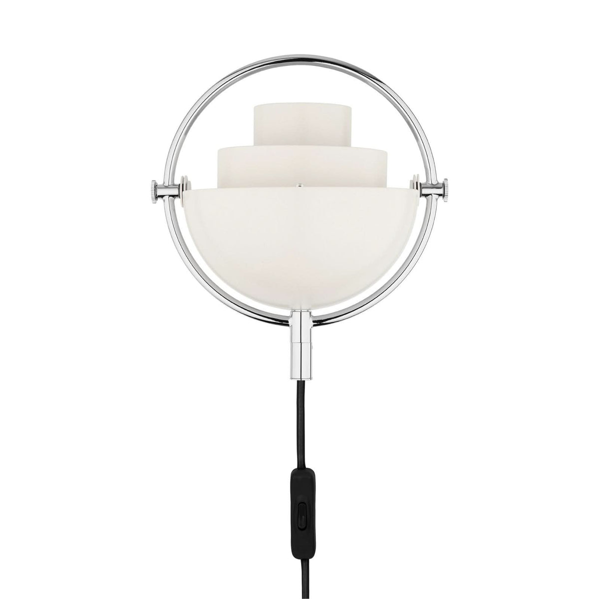 Applique murale Multi-Lite en laiton, blanc, hauteur 21 cm