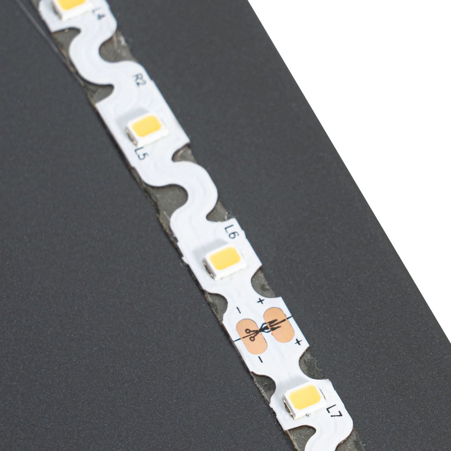 Applique murale LED World en métal, noir et argenté, hauteur 30 cm