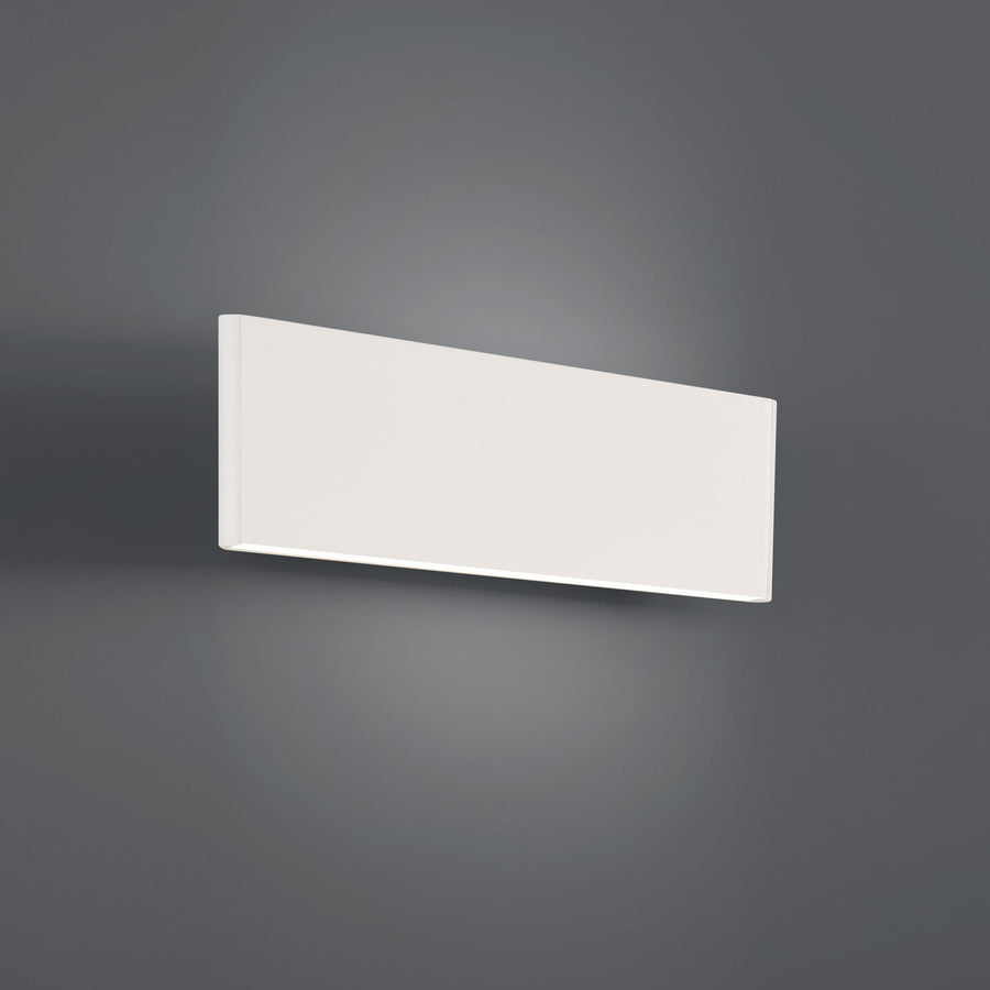 Applique murale LED Eglo Climene en aluminium, blanc, hauteur 8 cm