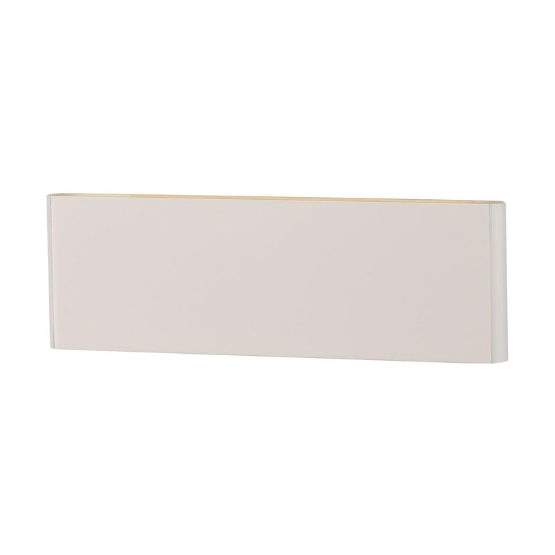 Applique murale LED Eglo Climene en aluminium, blanc, hauteur 8 cm