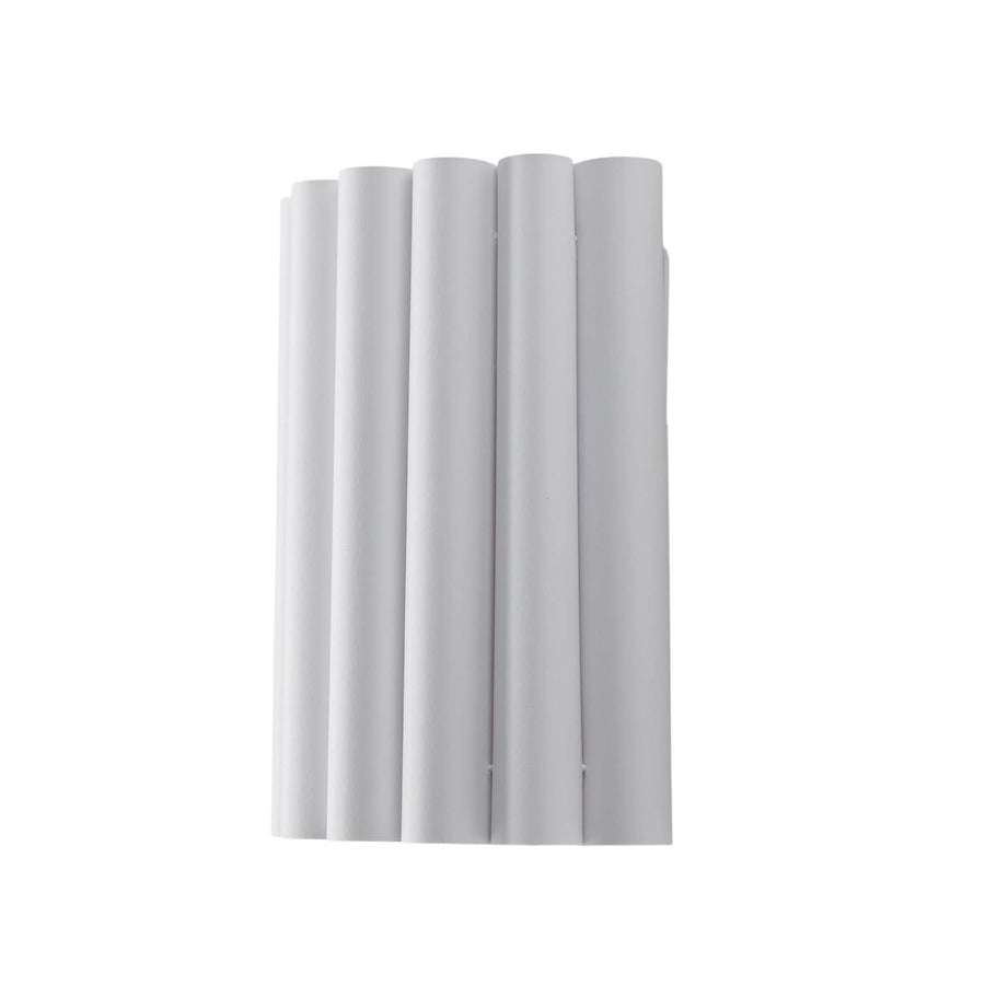Applique murale Aria, blanc, hauteur 30 cm