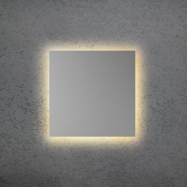 Applique murale LED Blade Q en aluminium, argenté mat, hauteur 34 cm