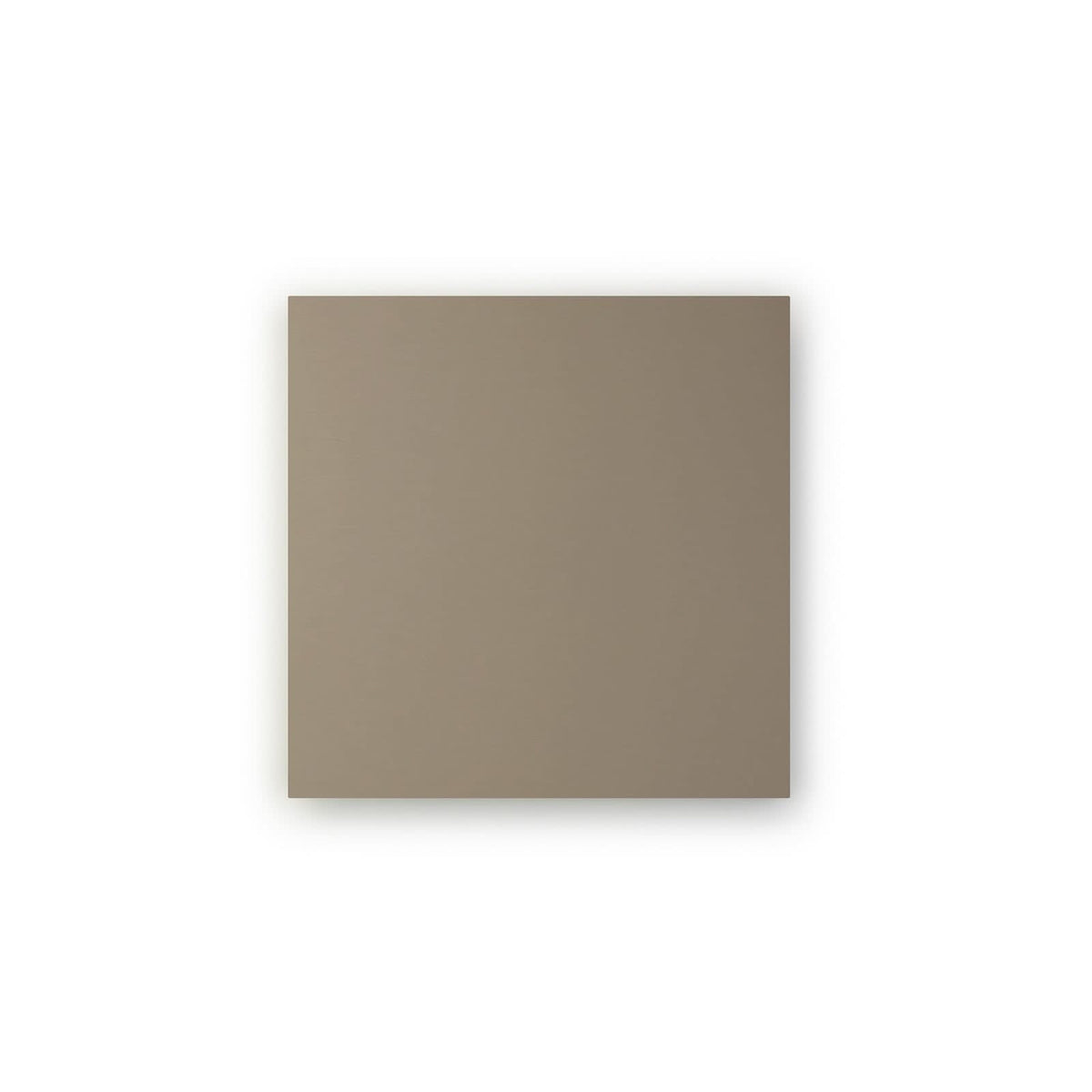 Applique murale LED Blade Q en aluminium, taupe, hauteur 34 cm