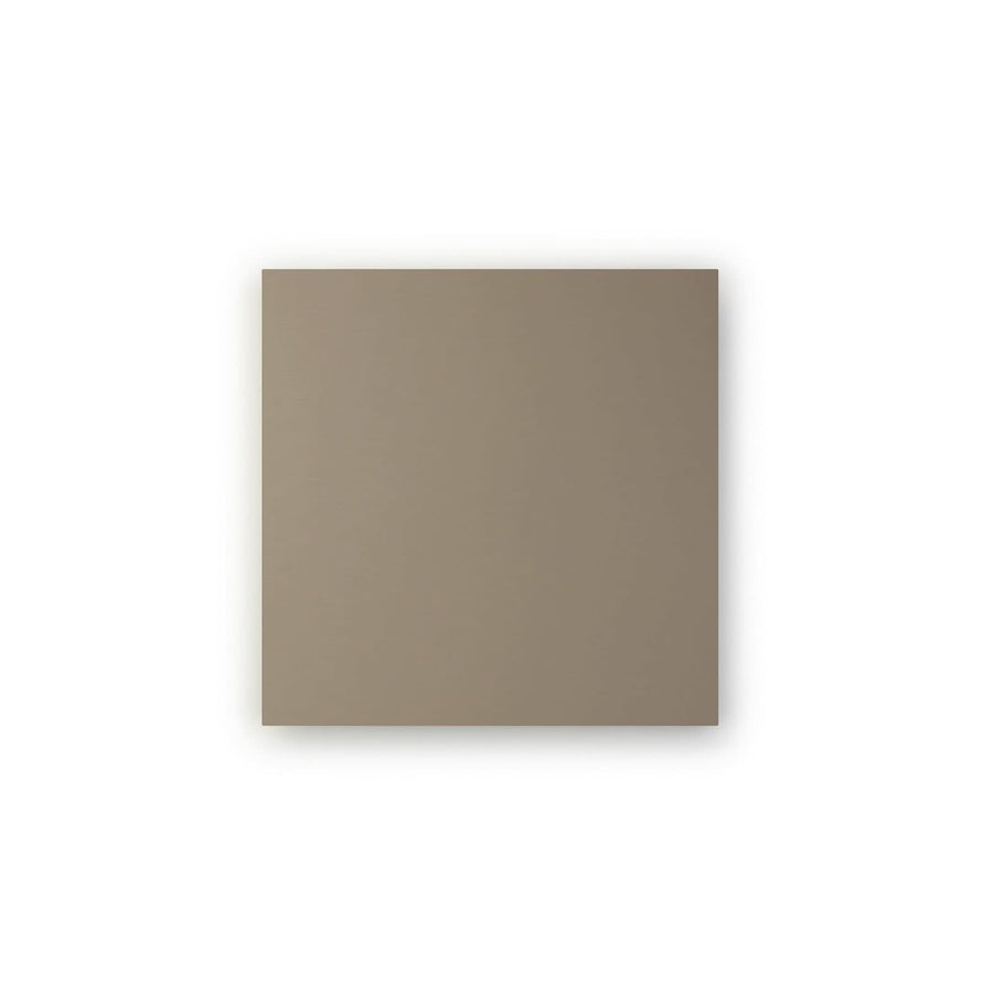 Applique murale LED Blade Q en aluminium, taupe, hauteur 34 cm