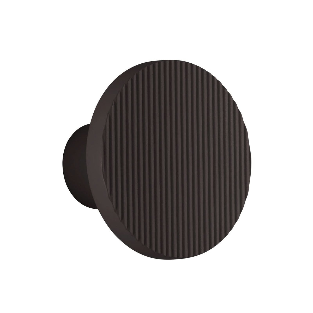 Applique murale LED Arid A/01 en aluminium, noir, Ø 14 cm, IP44