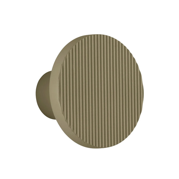 Applique murale LED Arid A/01 en aluminium, vert, Ø 14 cm, IP44