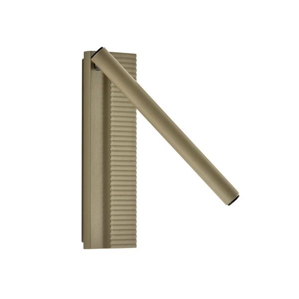 Applique murale LED Arid A/02 en aluminium, vert, hauteur 20 cm
