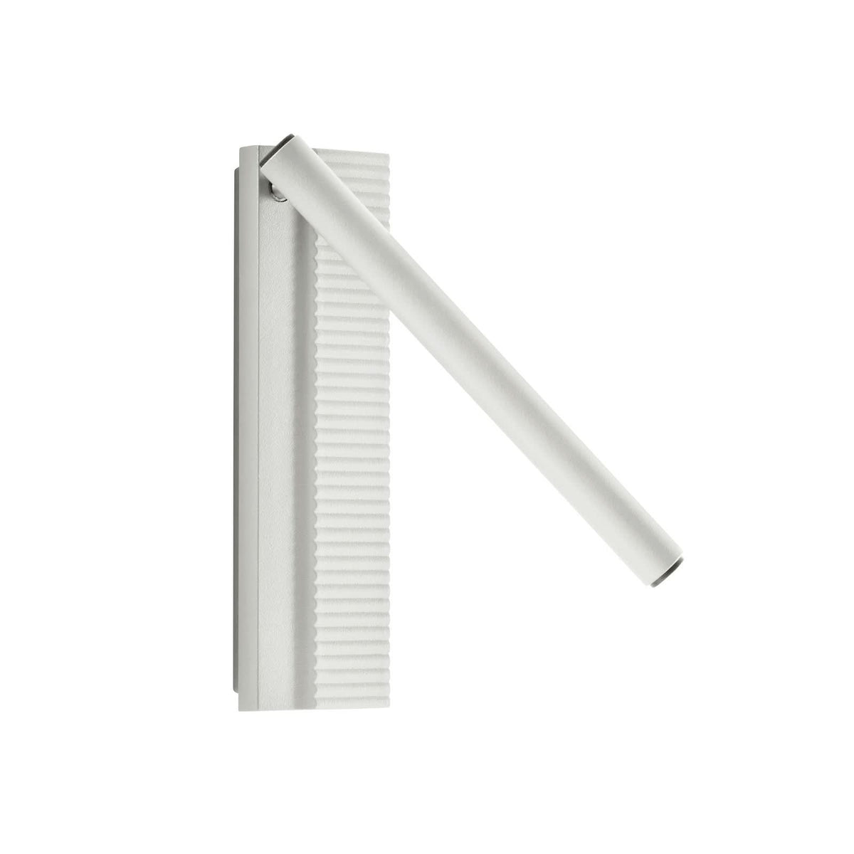 Applique murale LED Arid A/02 en aluminium, blanc, hauteur 20 cm