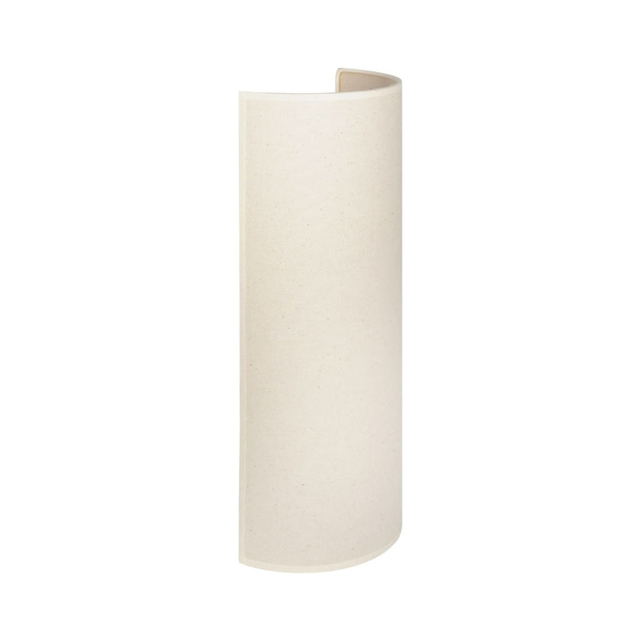 Applique murale Nature en tissu, crème, 2 lumières, hauteur 40 cm