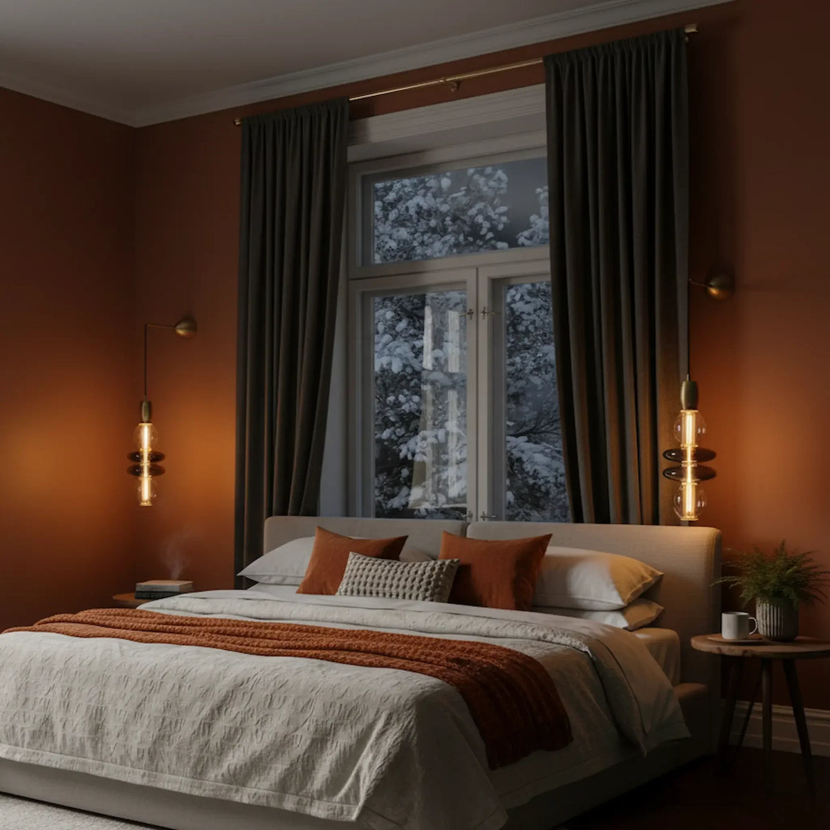 Suspension Petite Léonor verticale verre soufflé – LED filament