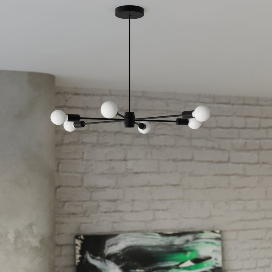 Lustre LANGO 5 noir