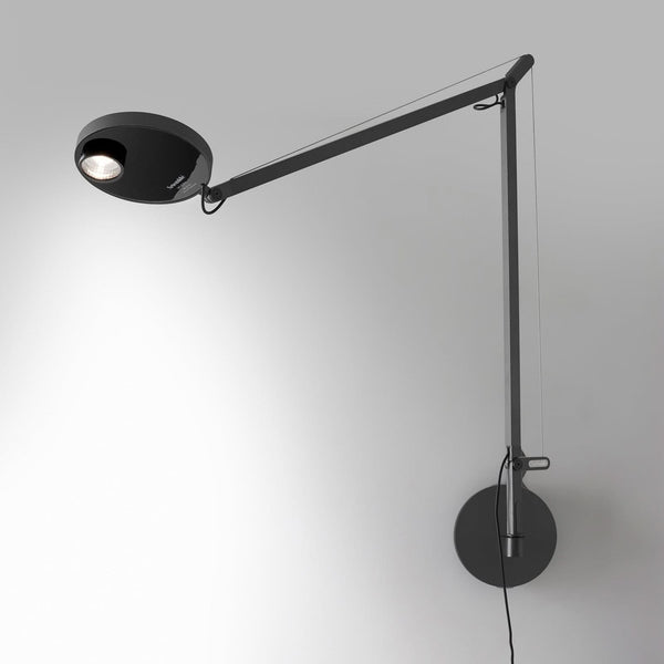 Applique murale LED Demetra 2 700 en aluminium, anthracite, hauteur 63,7 cm