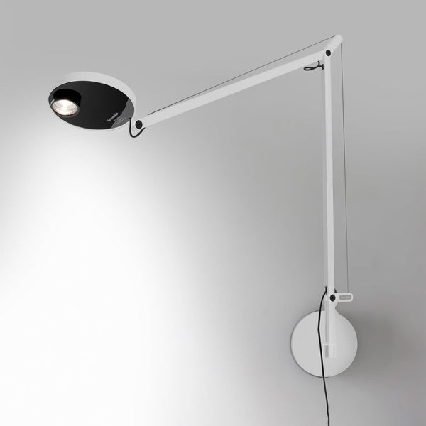 Applique murale LED Demetra 930 en aluminium, blanc, hauteur 63,7 cm