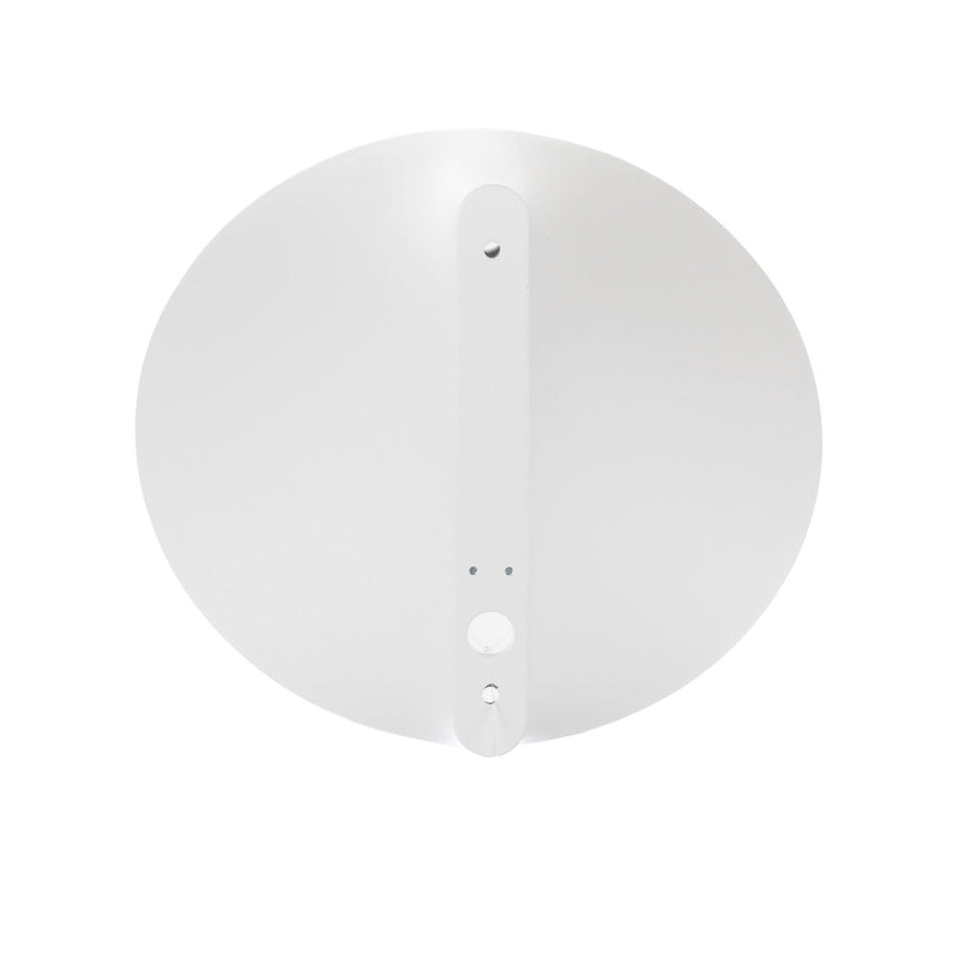 Applique murale LED Axolight Orchid en aluminium, blanc, Ø 20 cm